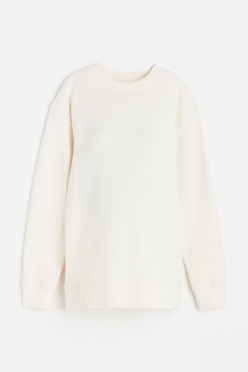 

Свитшот женский H&M 1210003 белый 2XL, 1210003