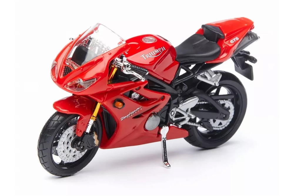 

Модель коллекционная MAISTO Triumph daytona 675 / триумф дайтона, Красный