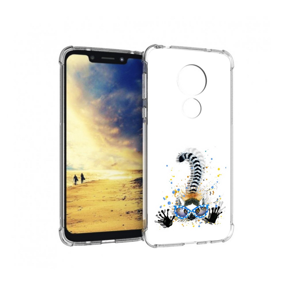 

Чехол MyPads Tocco для Motorola G7 Power лямур (PT227059.362.454), Прозрачный, Tocco