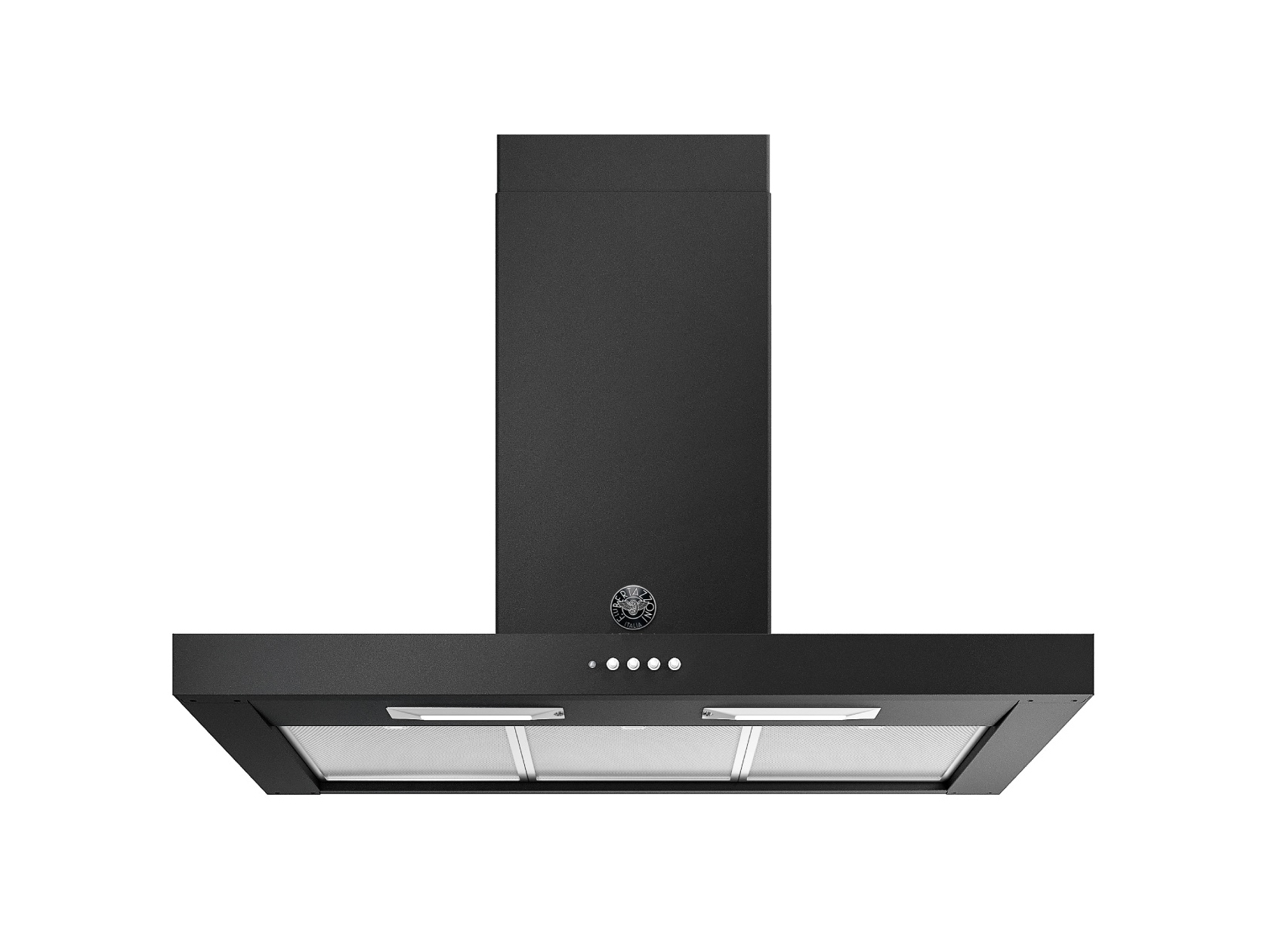 фото Вытяжка настенная bertazzoni kt90mas1nec 1м черный