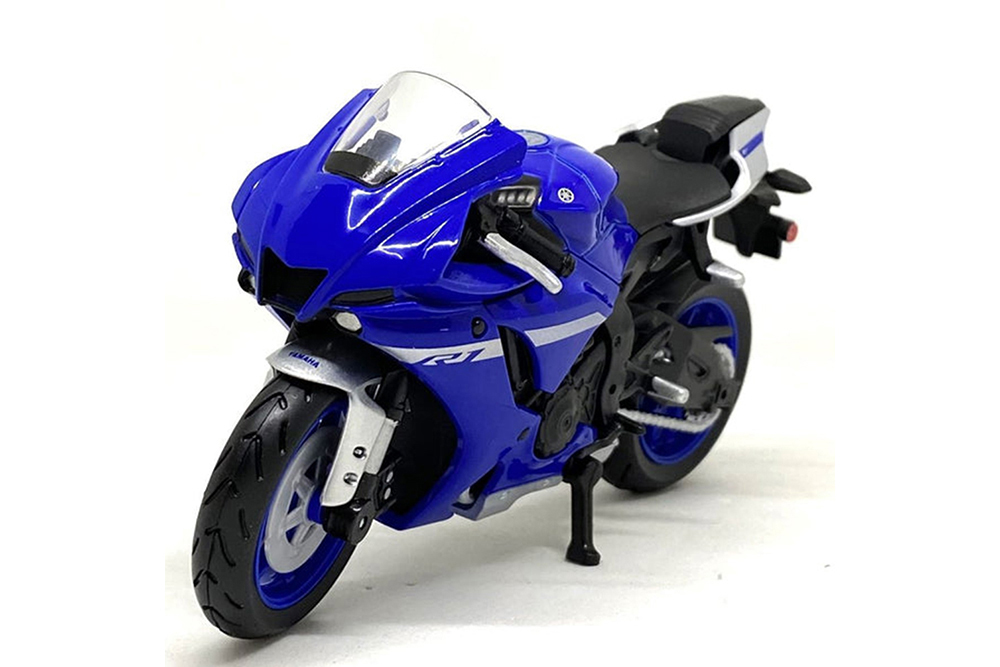 Модель коллекционная ALTAYA Yamaha yzf R1 2021 / ямаха синий (длина 11.9 см)