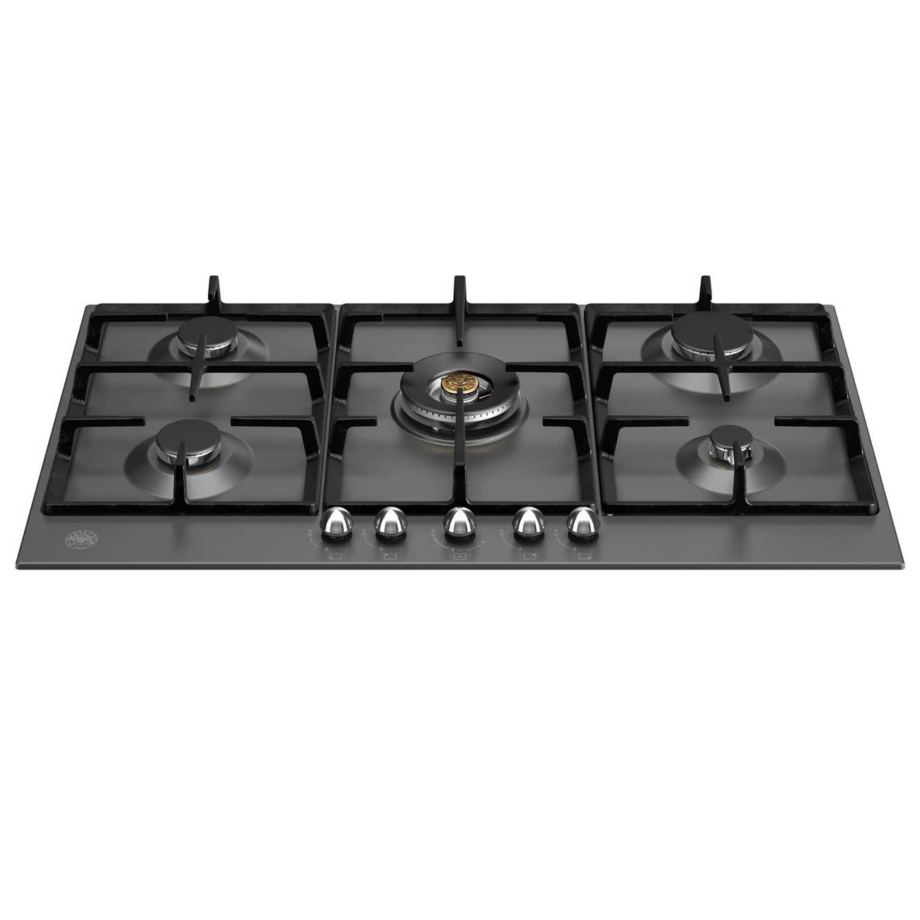 

Встраиваемая варочная панель газовая Bertazzoni P905CHERNE черный, P905CHERNE