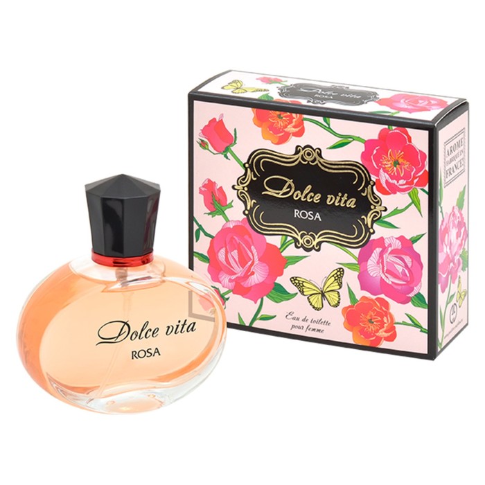 Туалетная вода Женская Altro Aroma Dolce Vita Rosa 50мл oriatique аромадиффузор dolce vita сладкая жизнь малина драконий фрукт 40 0