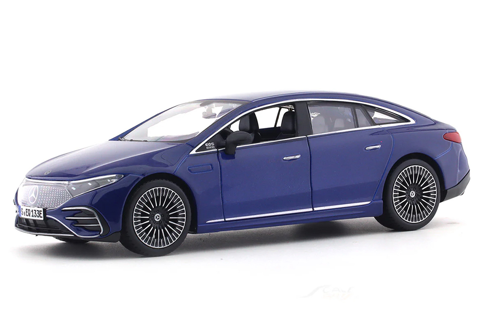 

Модель коллекционная MAISTO Mercedes eqs 2022 blue metallic, Синий