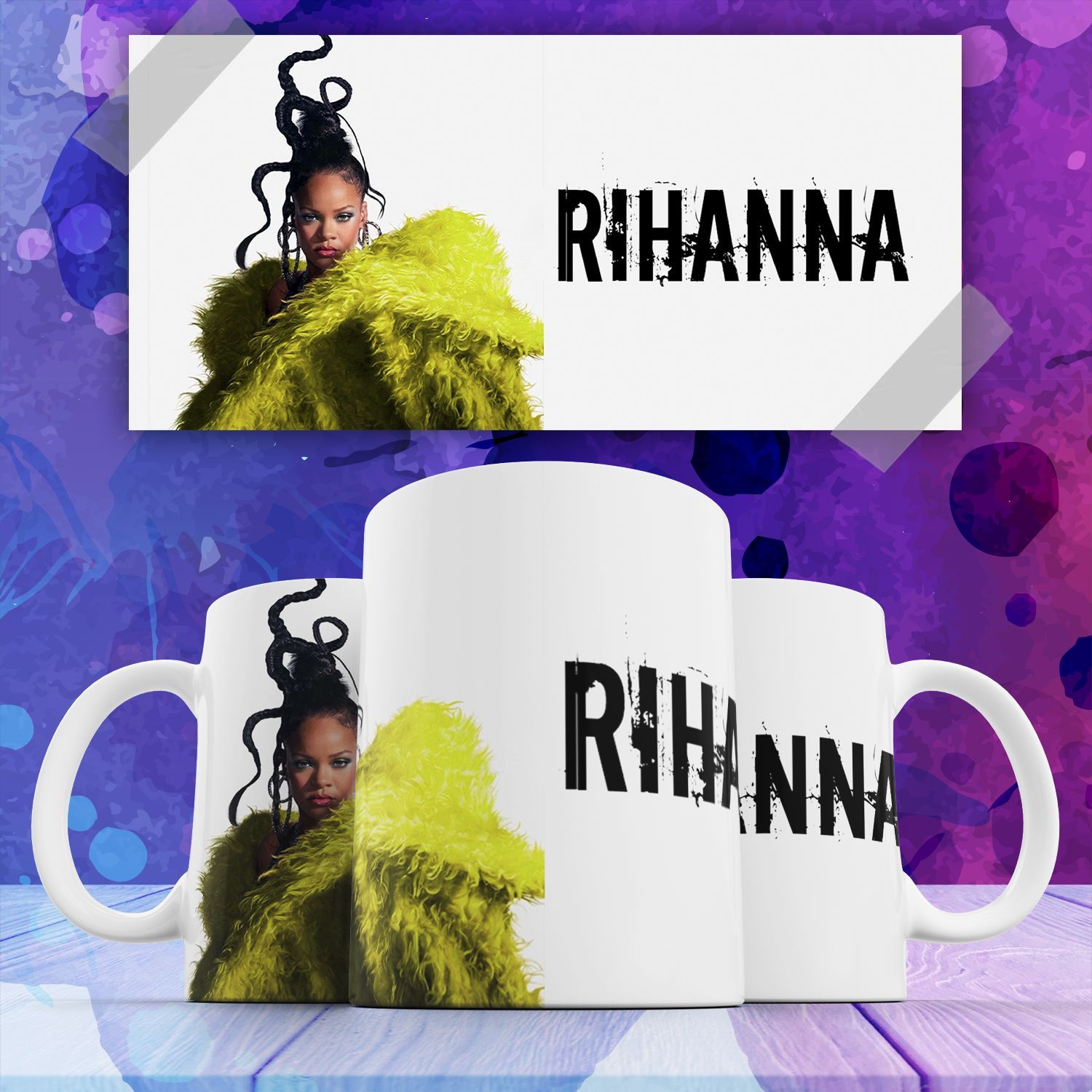 

Кружка Рианна Rihanna Певица С Принтом, 330мл, Кружка Рианна Rihanna певица с принтом 330 мл