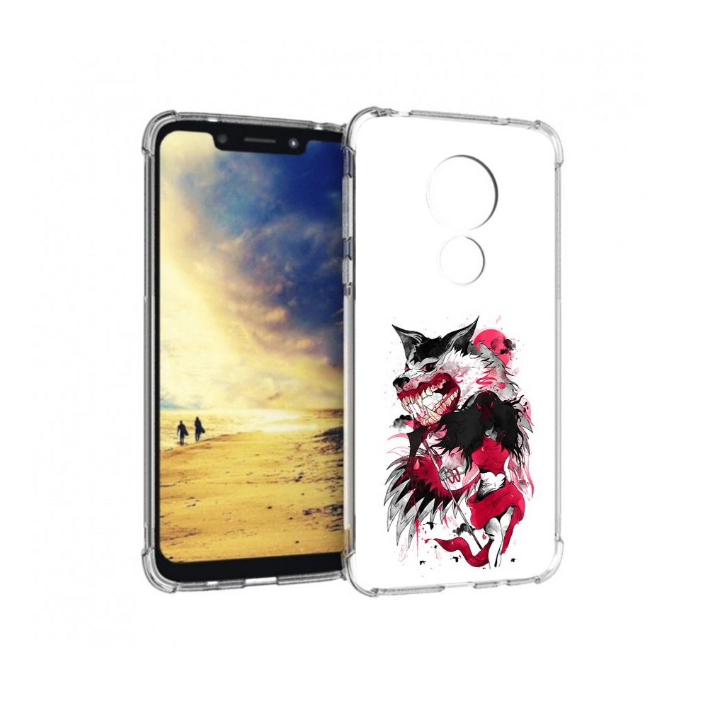 

Чехол MyPads Tocco для Motorola G7 Power красная шапочка (PT227059.362.410), Прозрачный, Tocco
