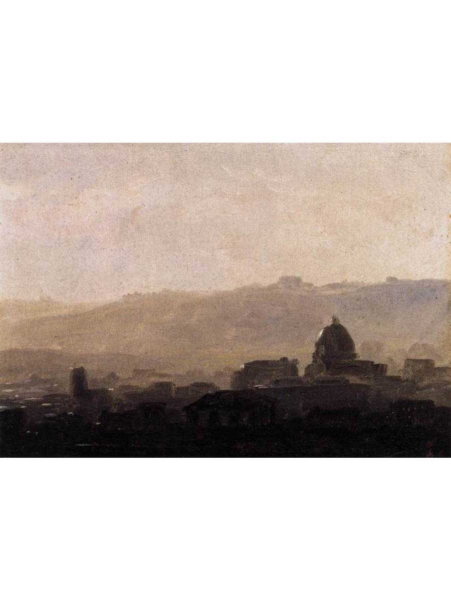 

Постер DRABS A2 Валансьен Пьер-Анри де View of Rome in the Morning