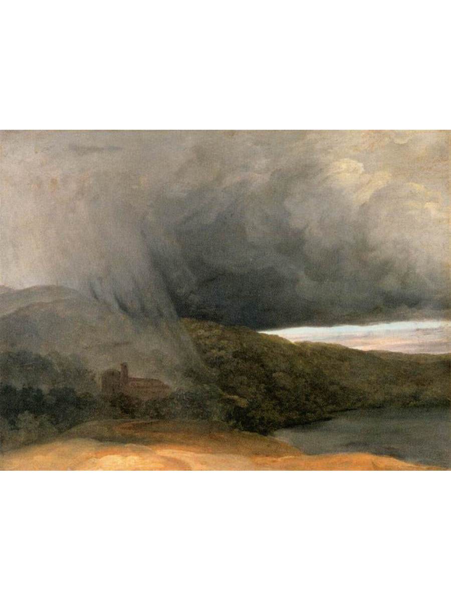 

Постер DRABS A2 Валансьен Пьер-Анри де Storm by a Lake
