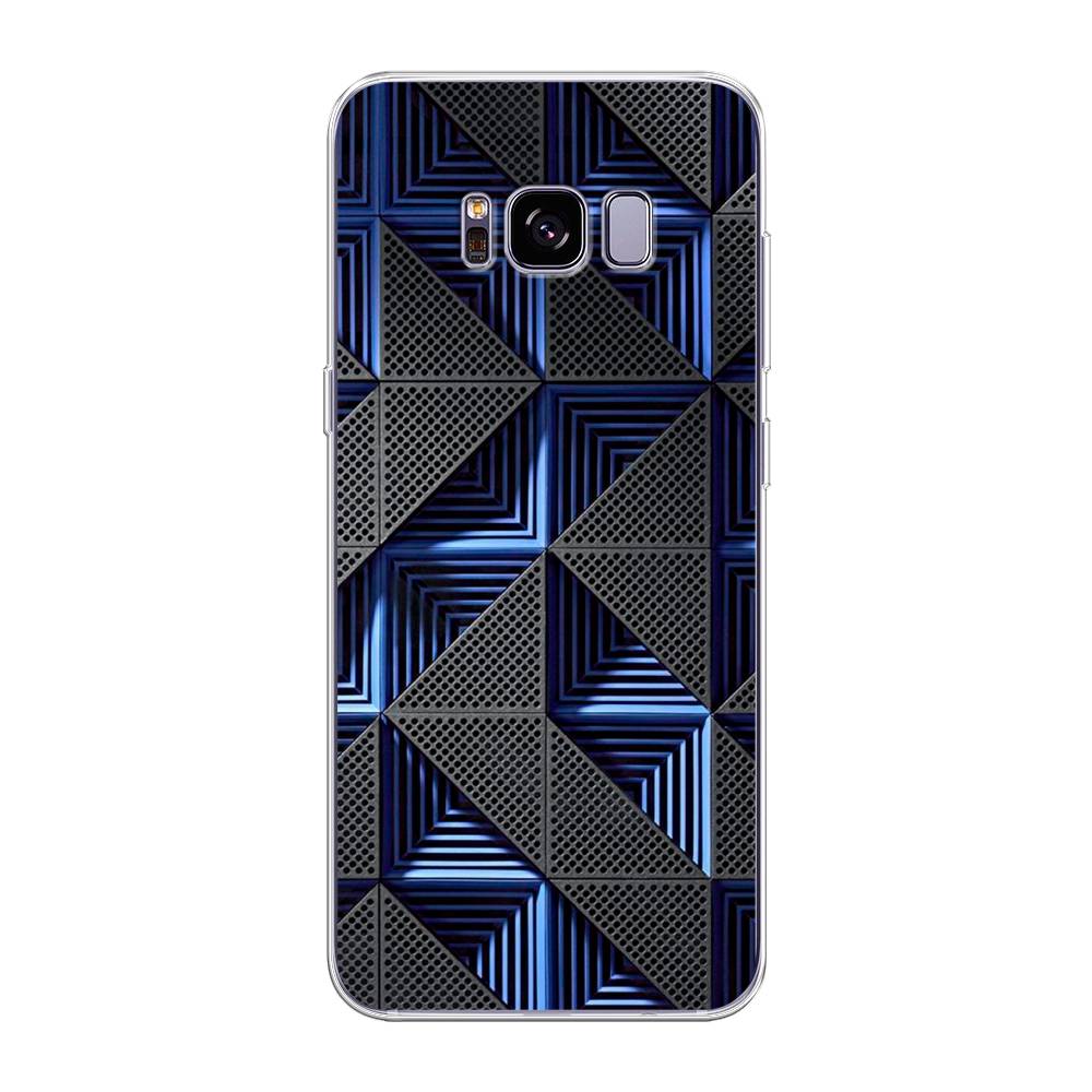 

Чехол на Samsung Galaxy S8 Plus "IBM", Серый;синий, 24850-3