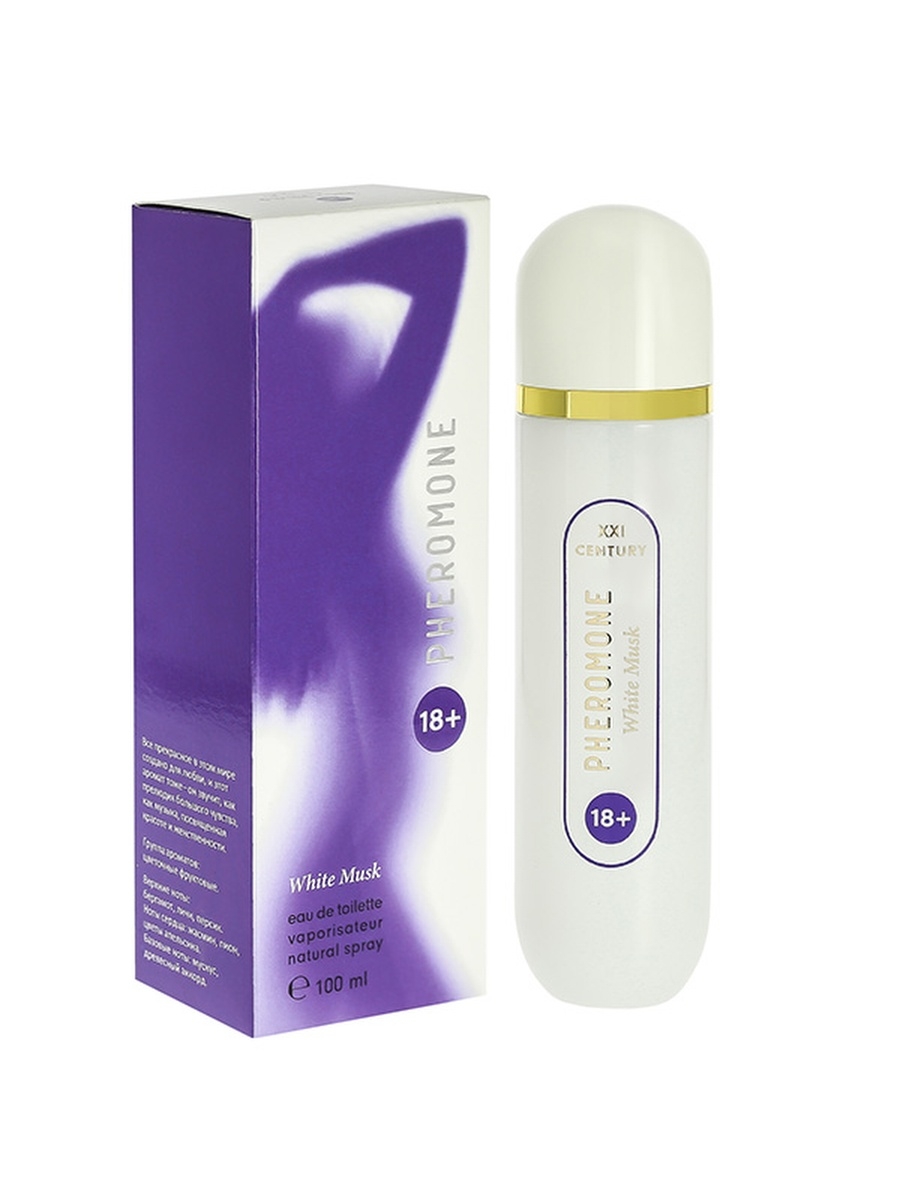 

Туалетная вода с феромонами PHEROMONE White Musk 100 мл 7805592, White Musk Woman 100 мл