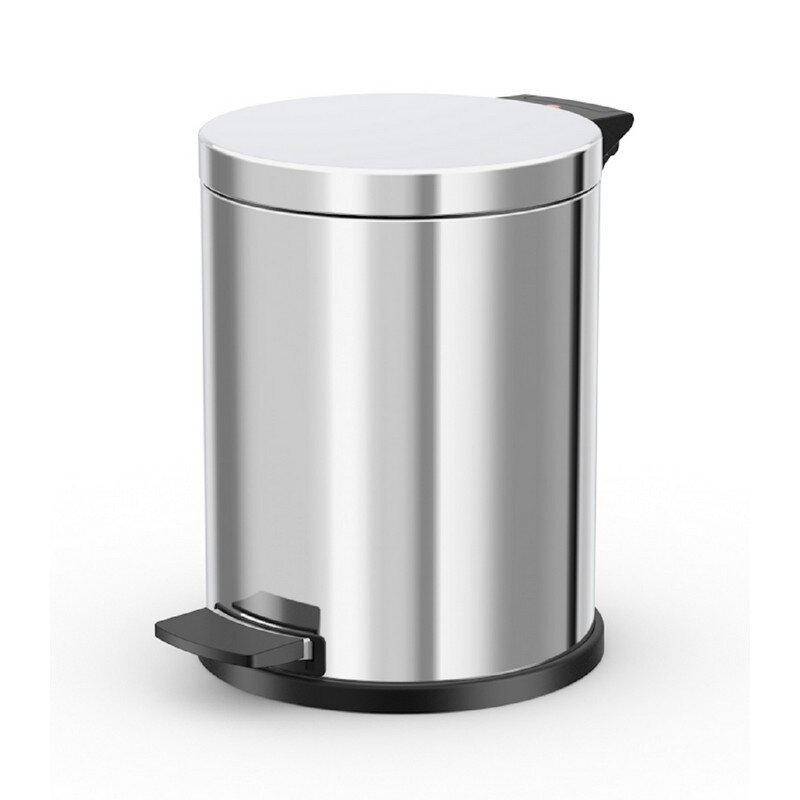 Ведро мусорное Hailo ProfiLine нержавеющая сталь серебристое 12 л