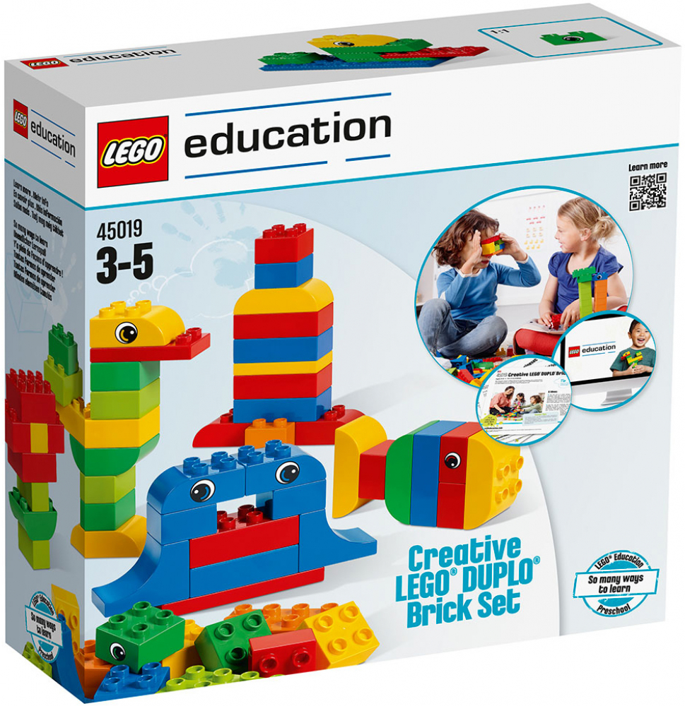 фото Конструктор lego education preschool duplo кирпичики для творческих занятий 45019