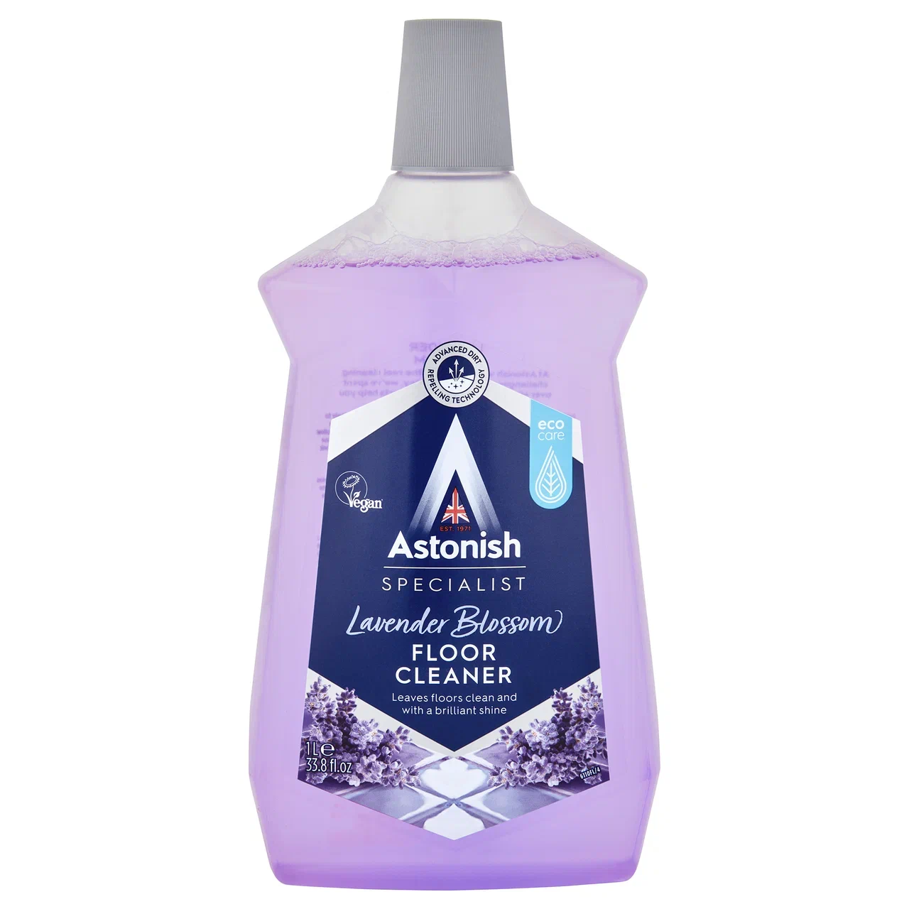 Cредство для мытья полов Astonish универсальное, цветок лаванды, 1 л