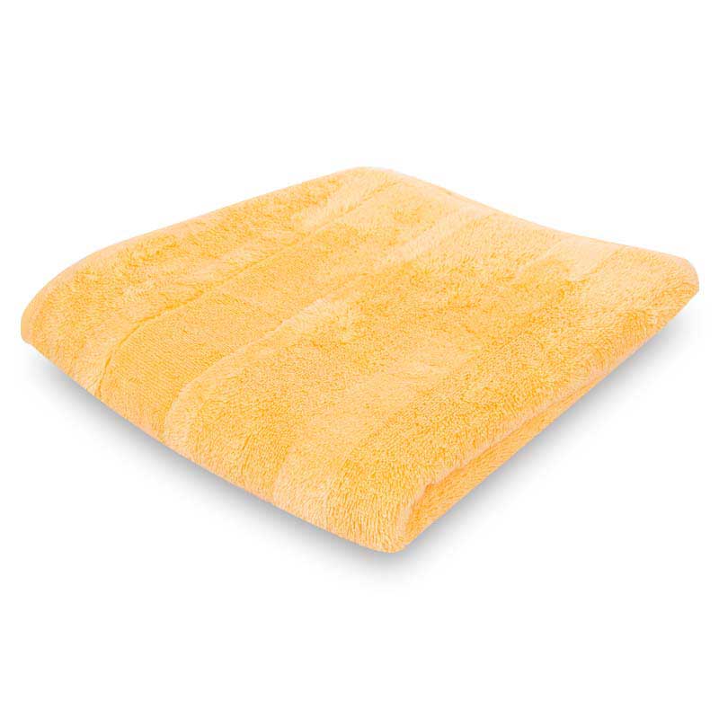 Полотенце махровое Cawo Noblesse 50x100см, цвет жёлтый