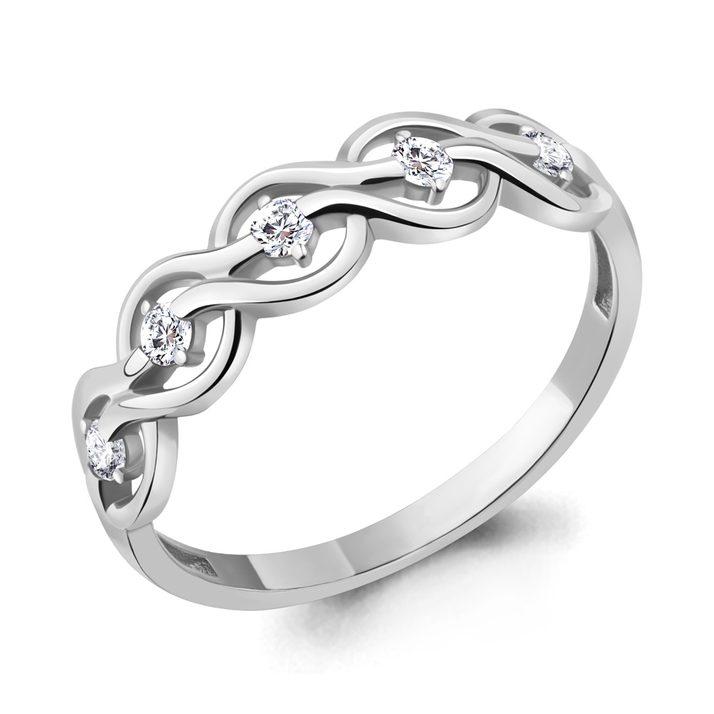 

Кольцо из серебра с фианитом Aquamarine Aquamarine 67289А_925_р р. 17, 67289А_925_р