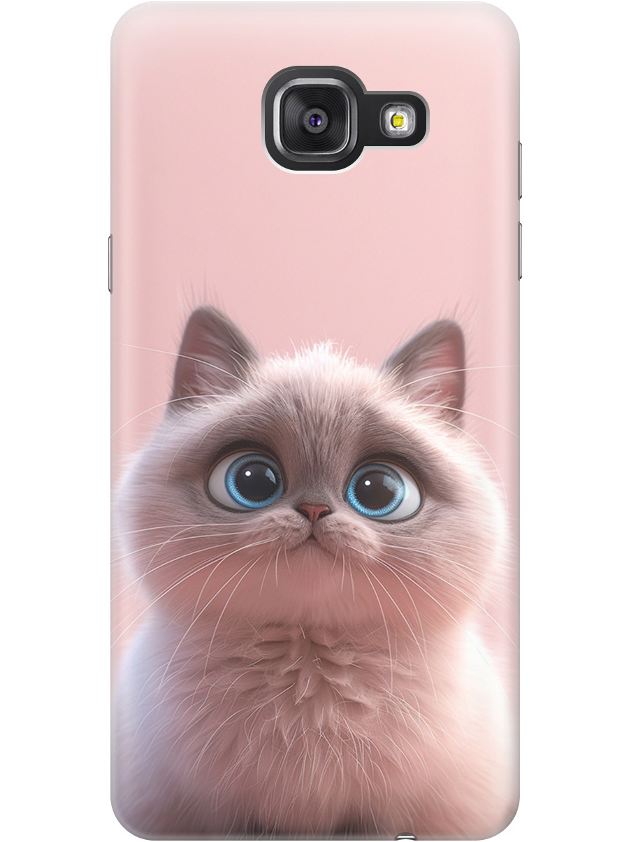 

Силиконовый чехол на Samsung Galaxy A3 (2016) с принтом "Милейший котик", Прозрачный;розовый;серый, 78151711
