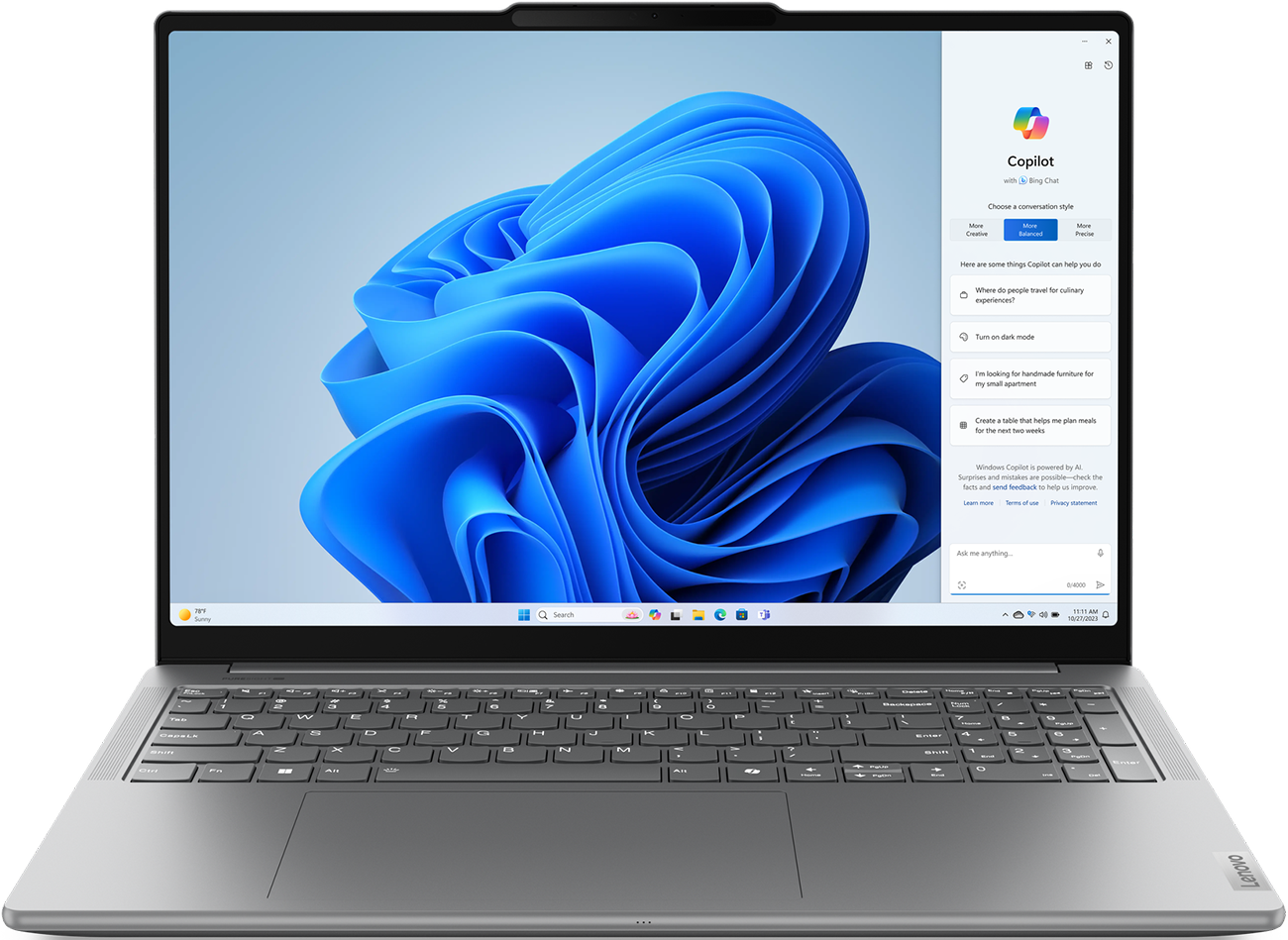 

Ноутбук LENOVO Yoga Pro 9 Gen 9 серый (83DN006BRU), Yoga Pro 9 Gen 9