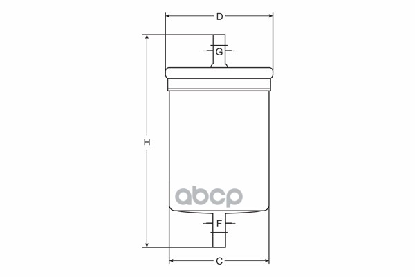 

Фильтр топливный газ 3110 31105 газель уаз патриот хантер volvo s40 s60 s80 sct st6173