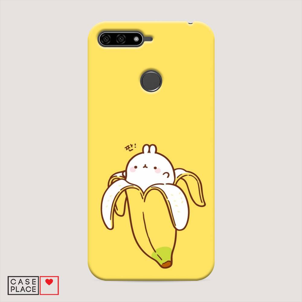 

Чехол Awog "Зайчик-бананчик" для Huawei Y6 Prime 2018, 65720-1