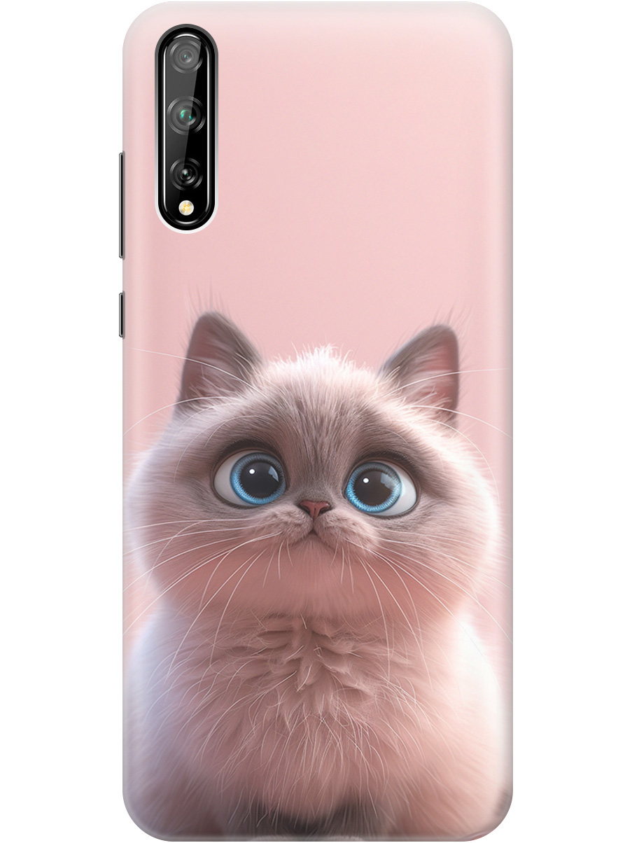

Силиконовый чехол на Honor 30i / Huawei Y8P с принтом "Милейший котик", Прозрачный;розовый;серый, 723101111