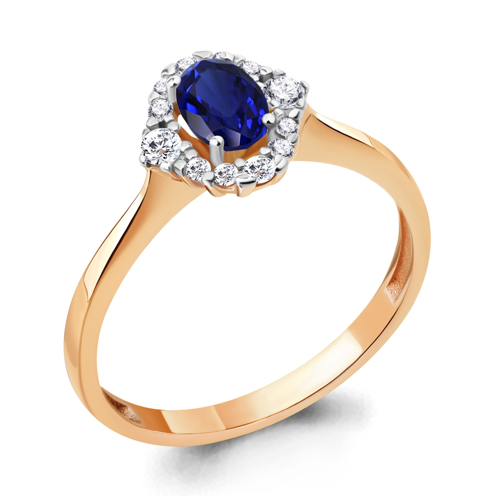 

Кольцо из серебра с фианитом Aquamarine Aquamarine 67284АБ_925_з р. 18,5, 67284АБ_925_з