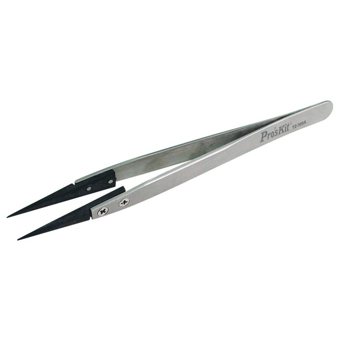 

Пинцет OEM Pro'sKit TZ-300A антистатический, прямой