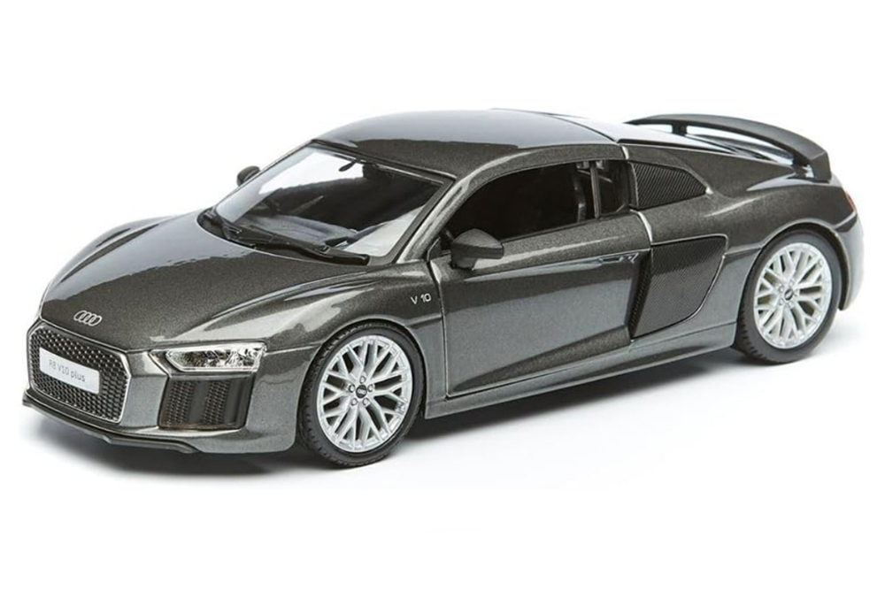 

Модель коллекционная MAISTO Audi R8 V10 plus grey / ауди Р8 серый