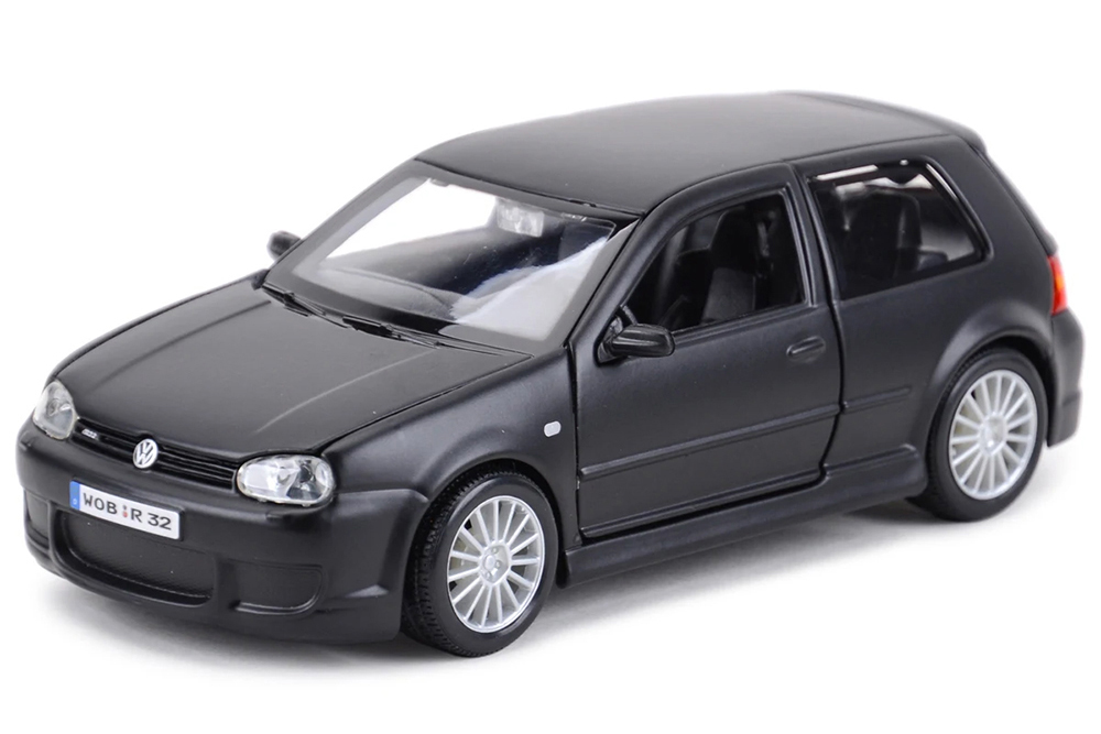 

Модель коллекционная MAISTO Vw volkswagen golf 4 R32 2008 black / фольксваген гольф черный