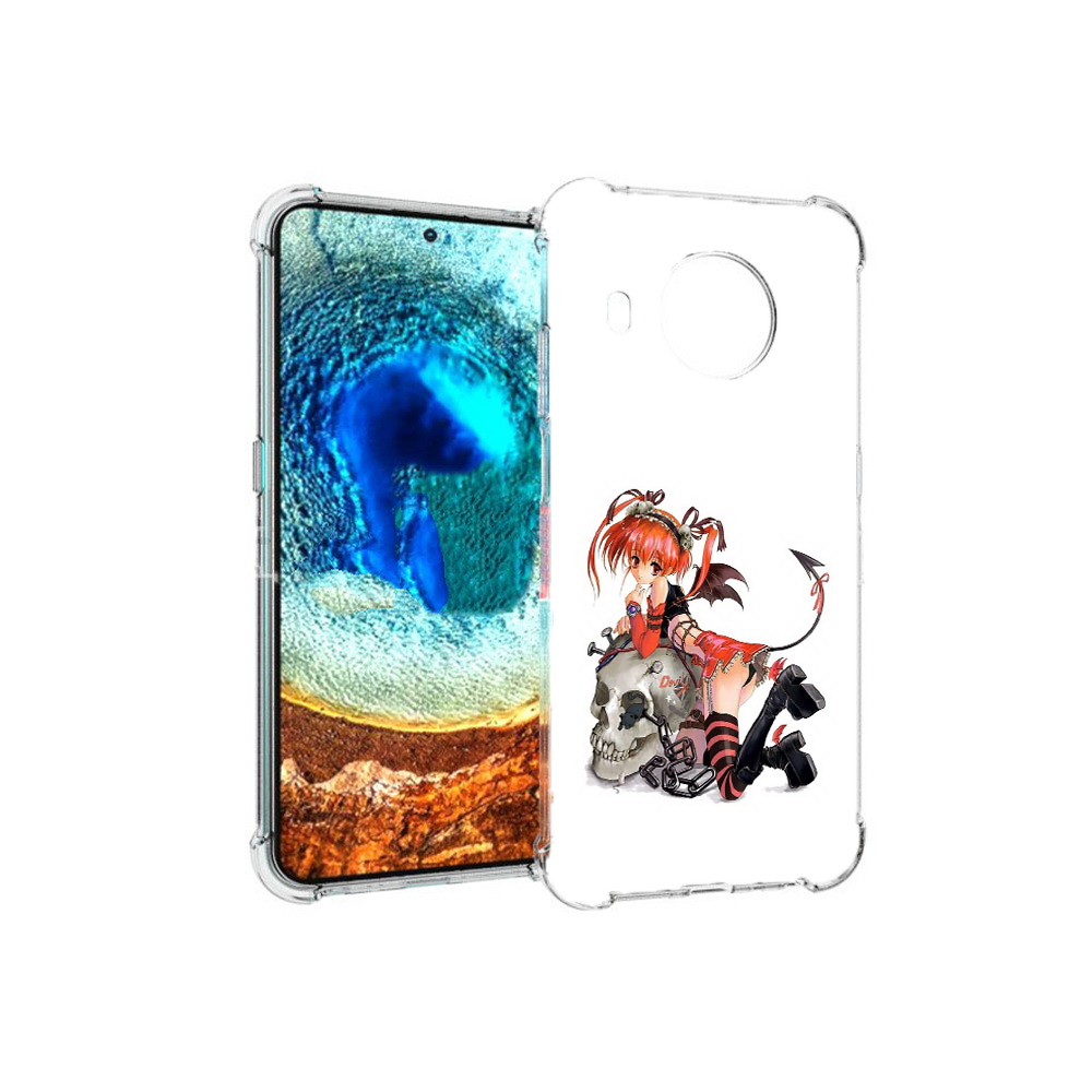 

Чехол MyPads Tocco для Nokia X20 аниме (PT159436.101.221), Прозрачный, Tocco
