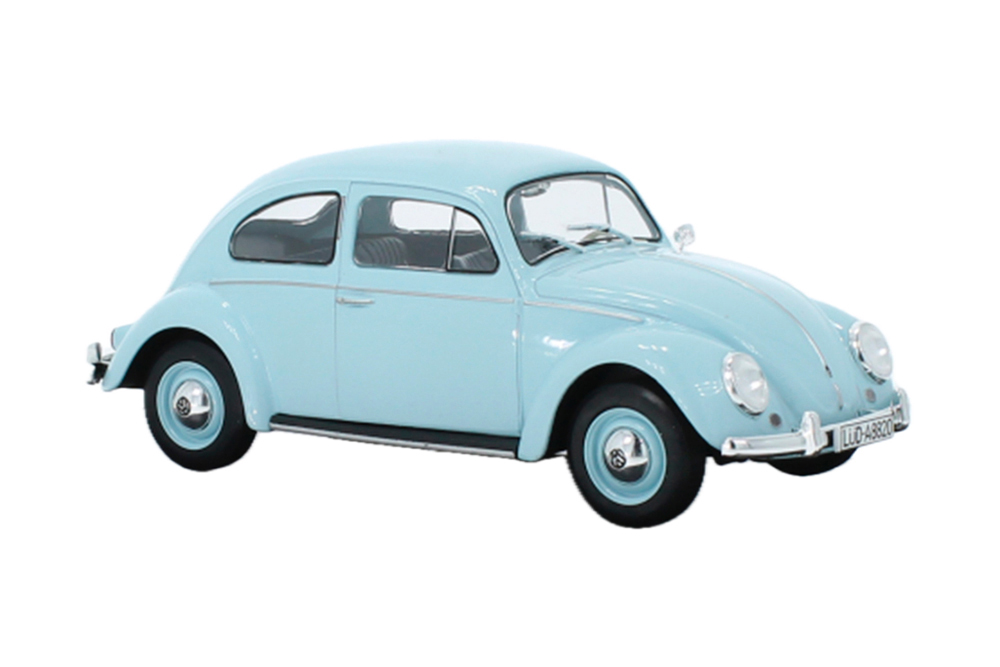 

Модель коллекционная ALTAYA Vw volkswagen beetle 1200 1960 light blue, Голубой