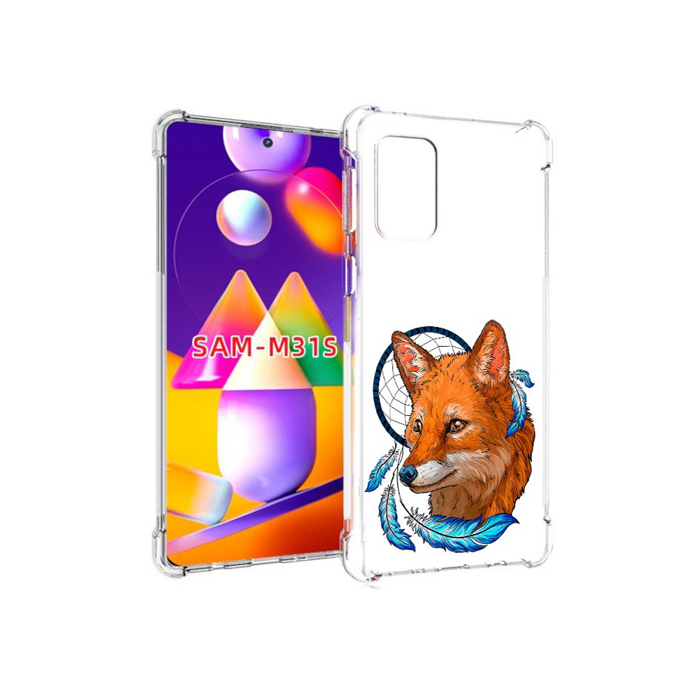 

Чехол MyPads Tocco для Samsung Galaxy M31s лиса и ловец снов (PT152186.489.438), Прозрачный, Tocco