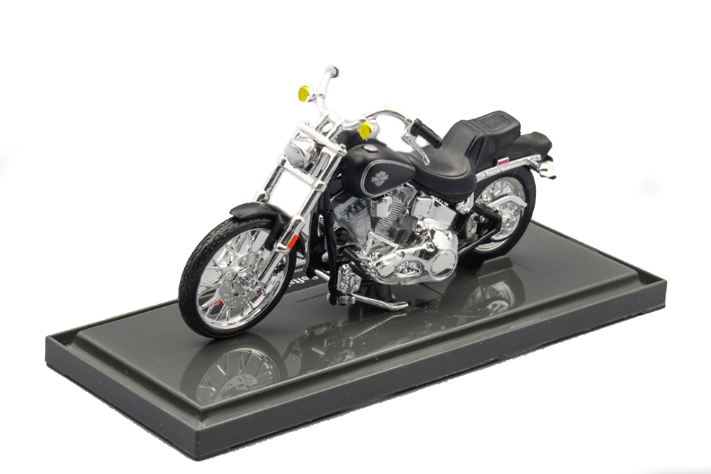 

Harley-davidson fxst softail 1984 matt black / харлей-дэвидсон софтейл черный (длмна 11,9)