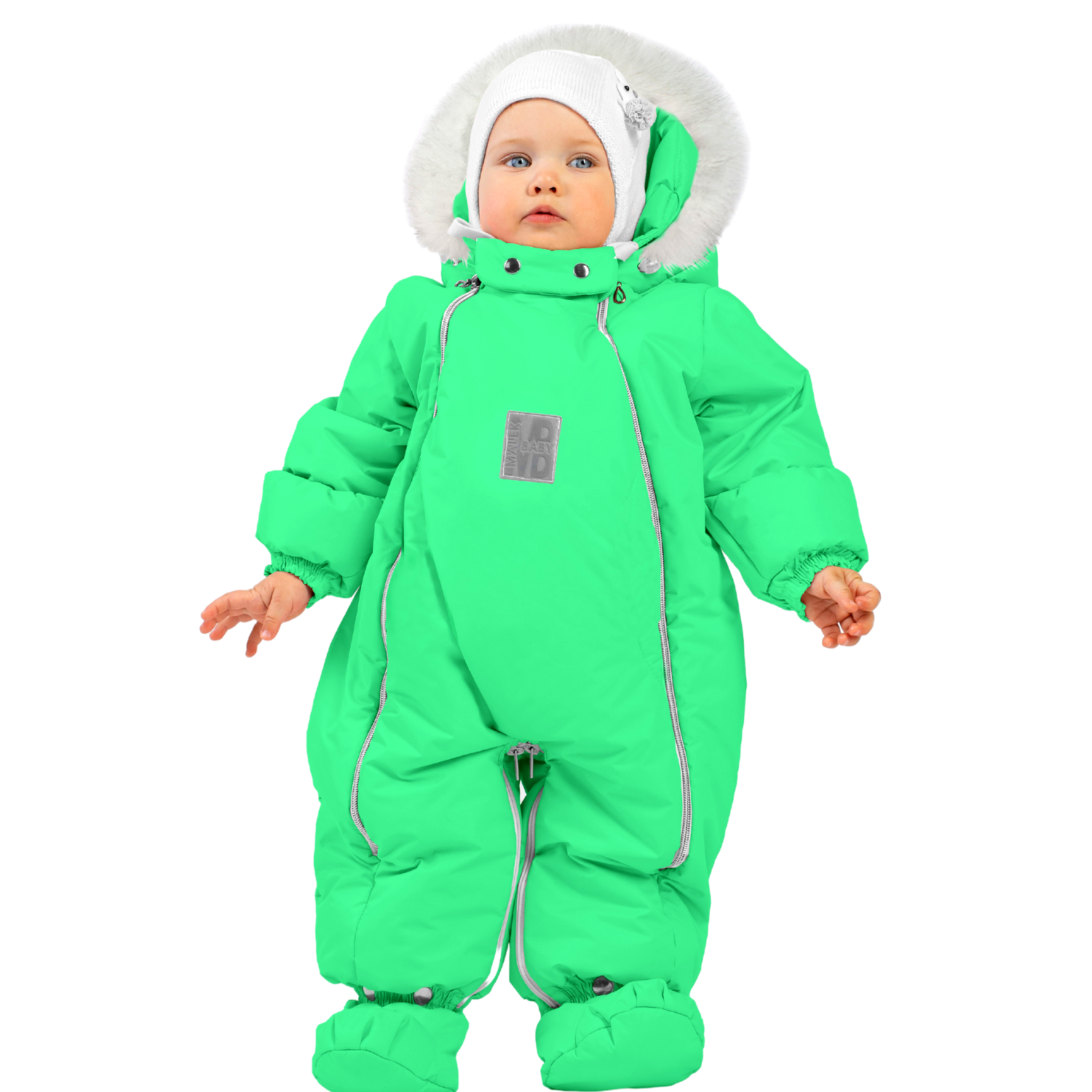 

Комбинезон-конверт детский Malek-Baby 163ШМ/2, зеленый, 74, 163ШМ/2