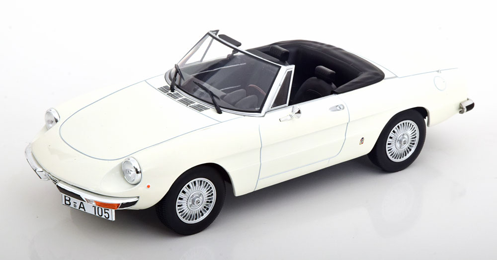 

Модель коллекционная NOREV Alfa romeo 2000 spider 1978 / альфа ромео спайдер белый
