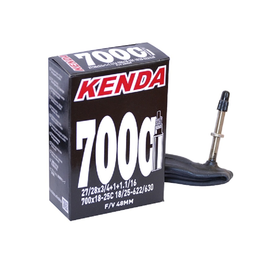 

Велосипедная камера KENDA 700х18/25C F/V 48мм (5-516291), Черный