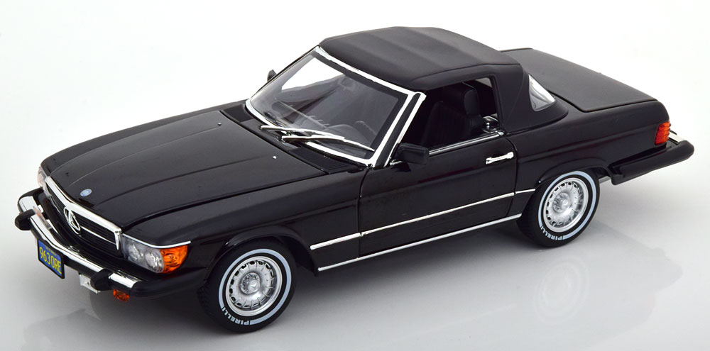 

Mercedes W107 450SL R107 us-version american gigolo 1979 black / мерседес 450СЛ американск, Черный