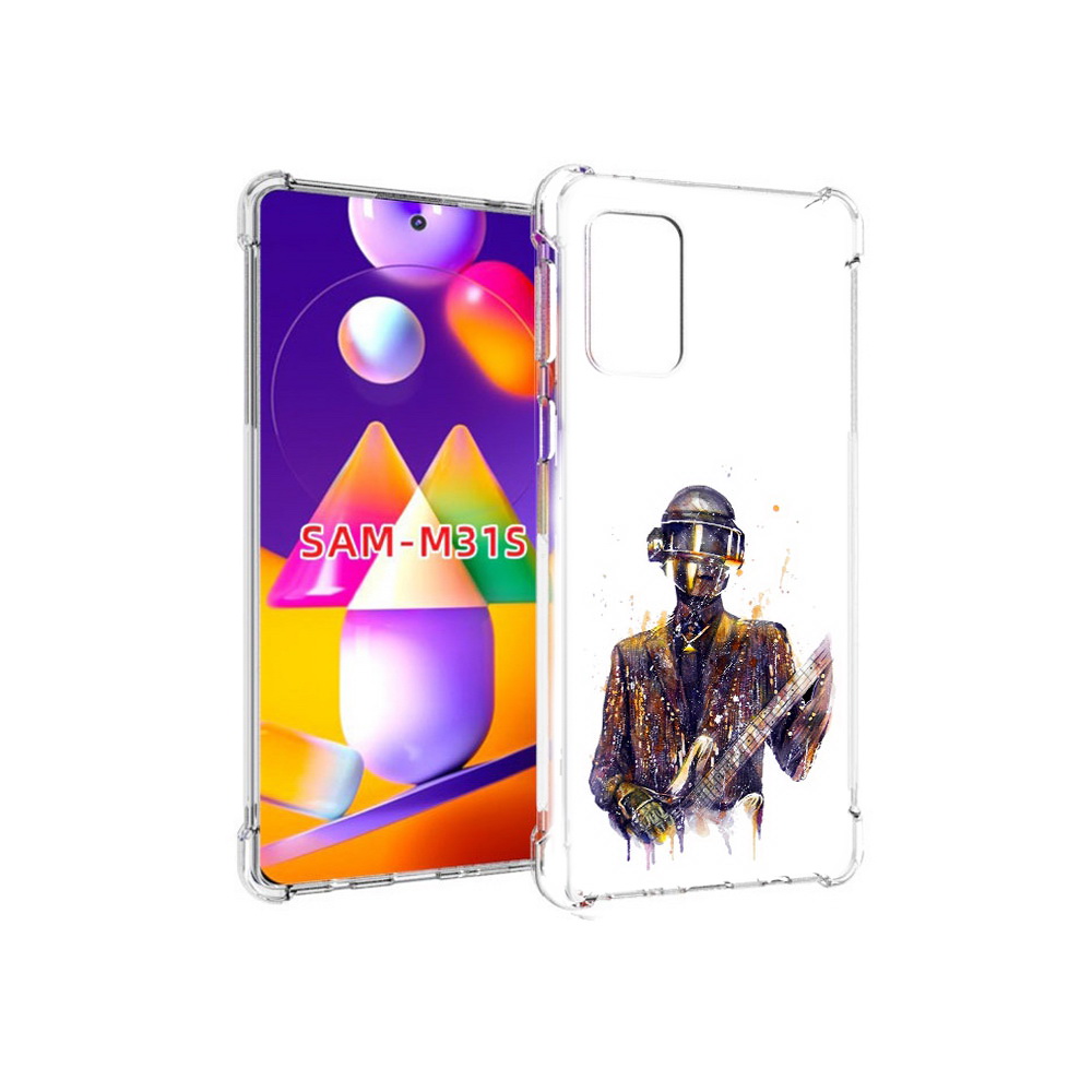 

Чехол MyPads Tocco для Samsung Galaxy M31s космо-гитарист (PT152186.489.392), Прозрачный, Tocco