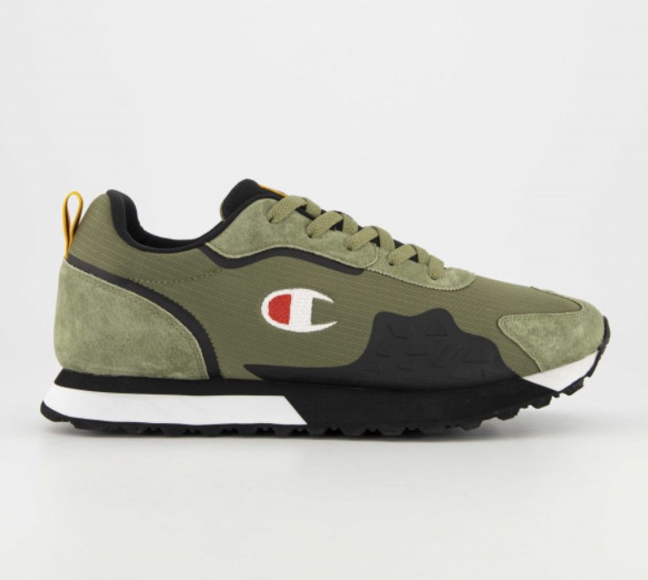 фото Кроссовки мужские champion legacy plus retro running mid cut shoe gy proctor зеленые 42 eu