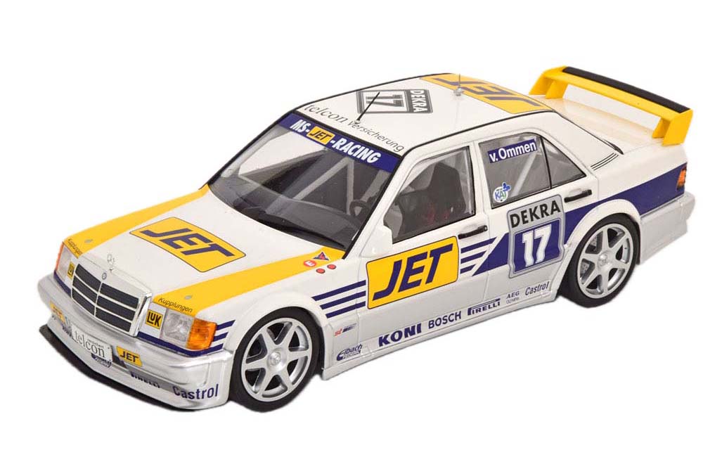 Модель коллекционная MINICHAMPS Mercedes 190E 2.5-16 evo 1 no 17 dtm 1990