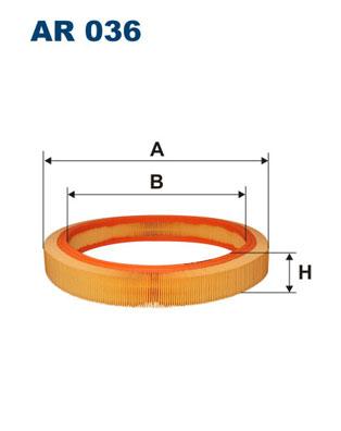 

Фильтр воздушный FILTRON AR036