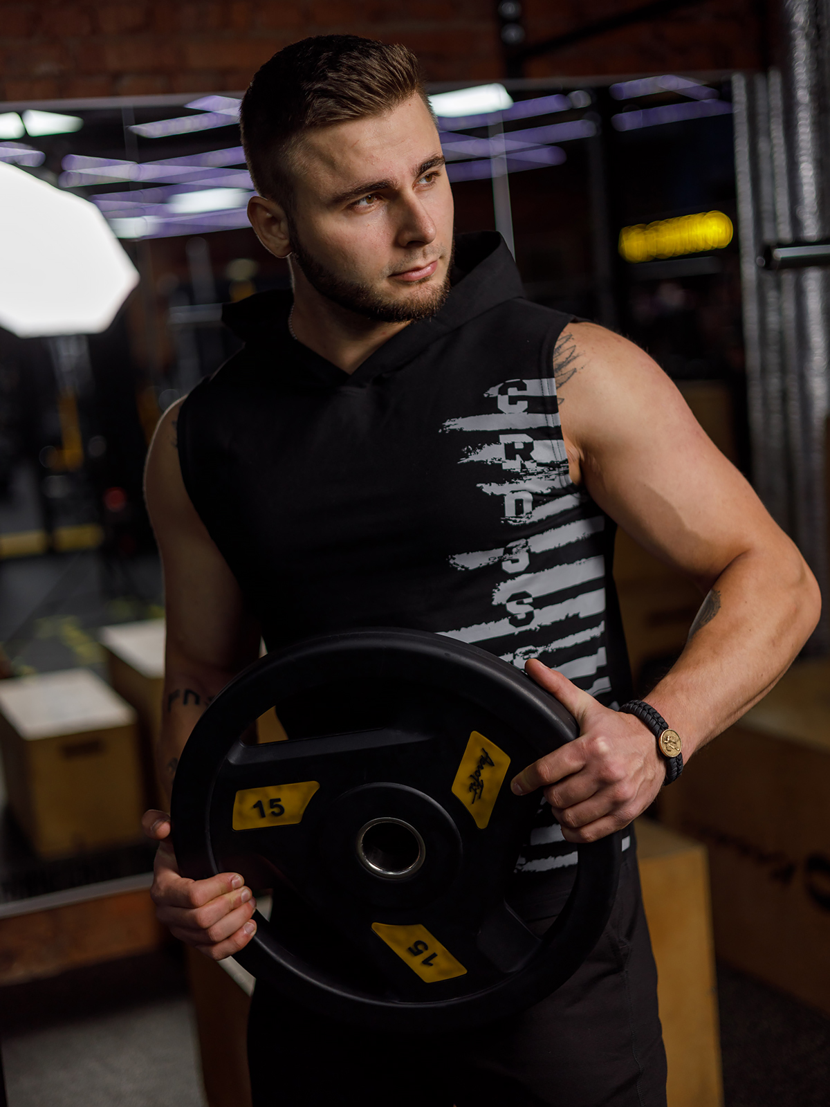 

Майка мужская CROSSSPORT Ммф-038 черная 50 RU, Черный, Ммф-038