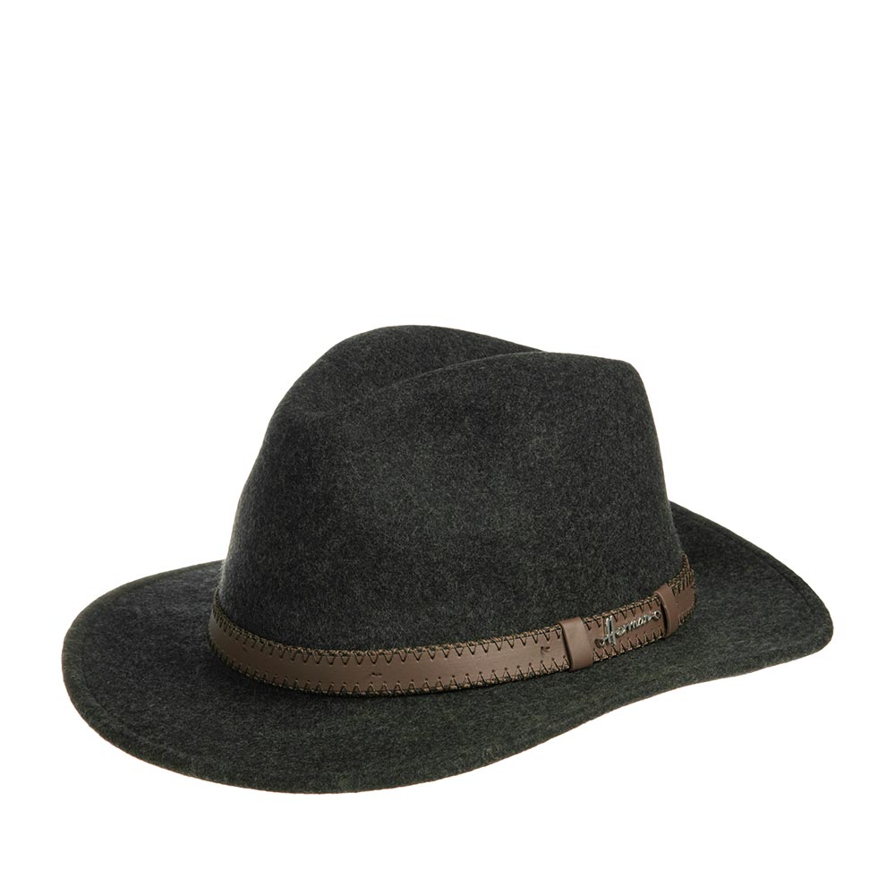 

Шляпа мужская HERMAN MAC LORCA темно-серая, р. 57, Серый, MAC LORCA