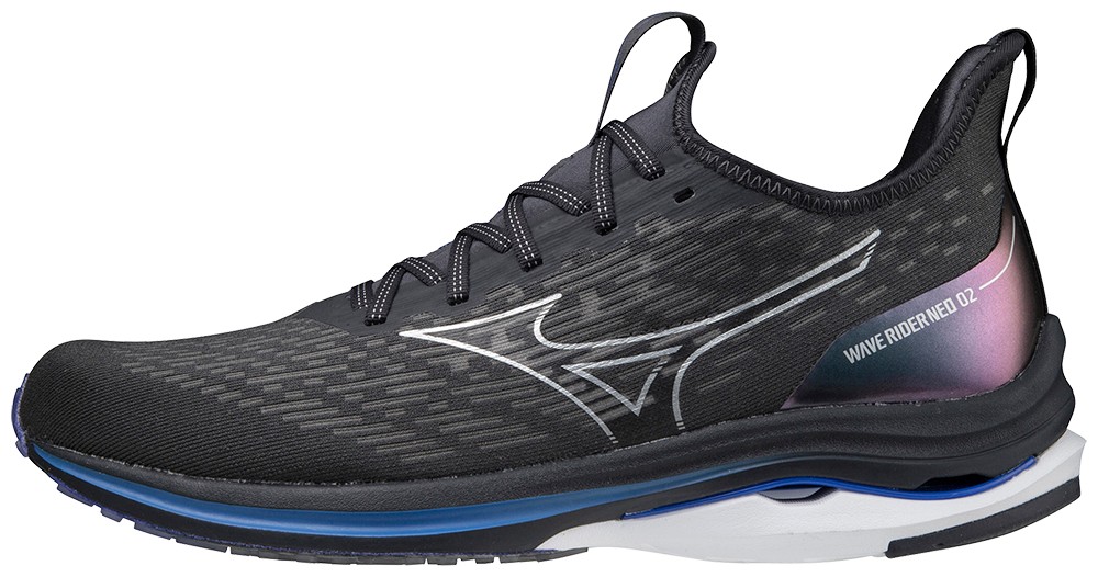 фото Кроссовки мужские mizuno wave rider neo 2 серые 10.5 uk