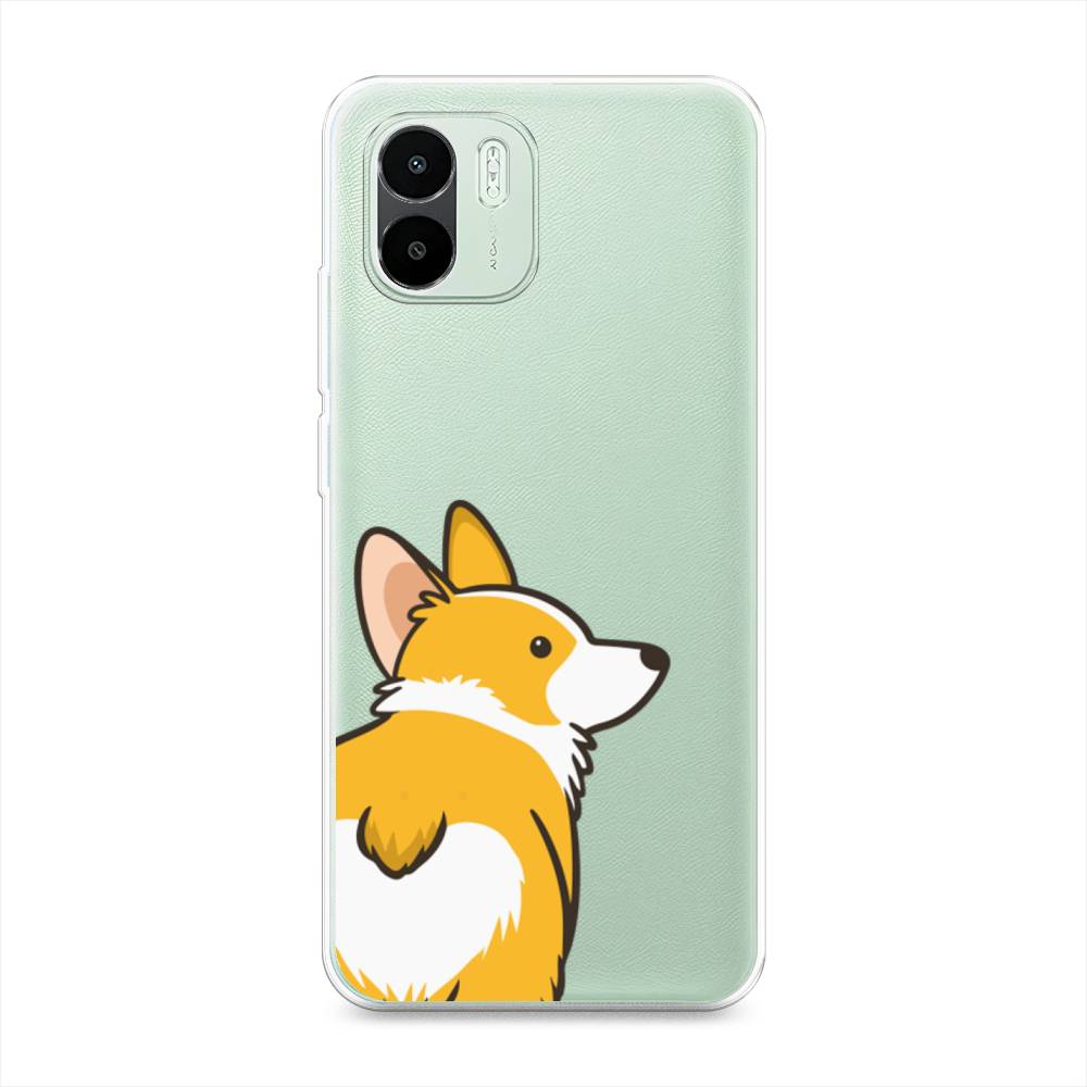 

Чехол Awog на Redmi A1 / Редми A1 "Корги следуй за мной", Желтый;бежевый;белый