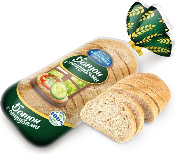 

Хлеб белый Мастер Продукт Пшеничный отруби 300 г, Пшеничный