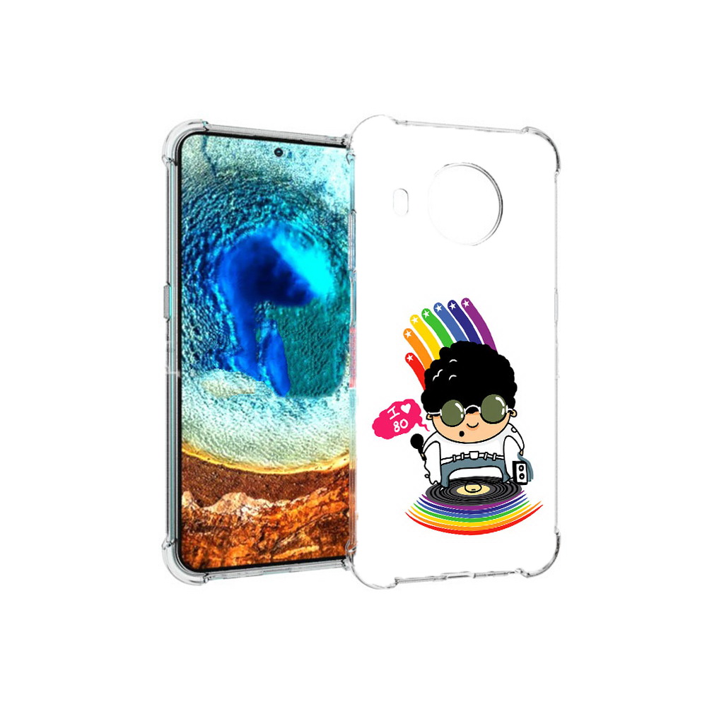 

Чехол MyPads Tocco для Nokia X20 Я люблю 80-е (PT159436.101.205), Прозрачный, Tocco
