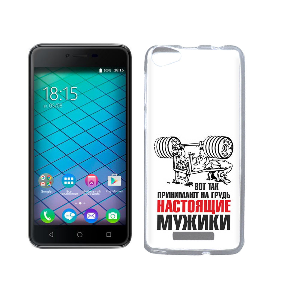 

Чехол MyPads Tocco для BQ 5059 Strike Power бодибилдинг для мужиков, Прозрачный, Tocco