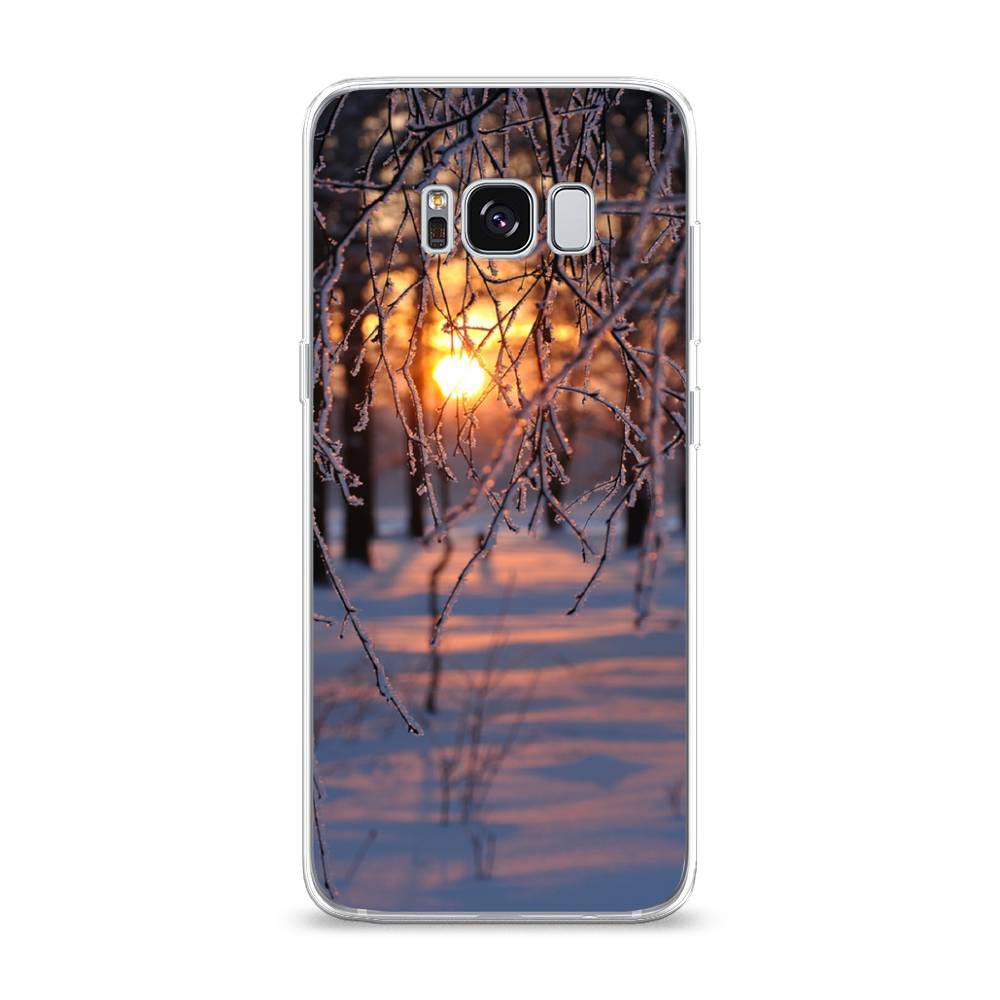 

Чехол на Samsung Galaxy S8 "Зима 7", Оранжевый;розовый;черный, 24750-2