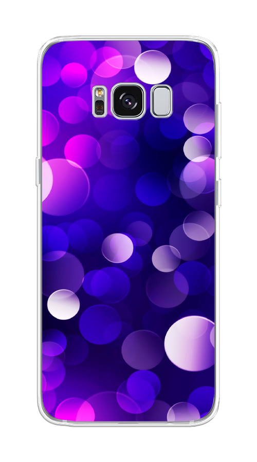 

Чехол на Samsung Galaxy S8 "Абстракция 27", Фиолетовый, 24750-3