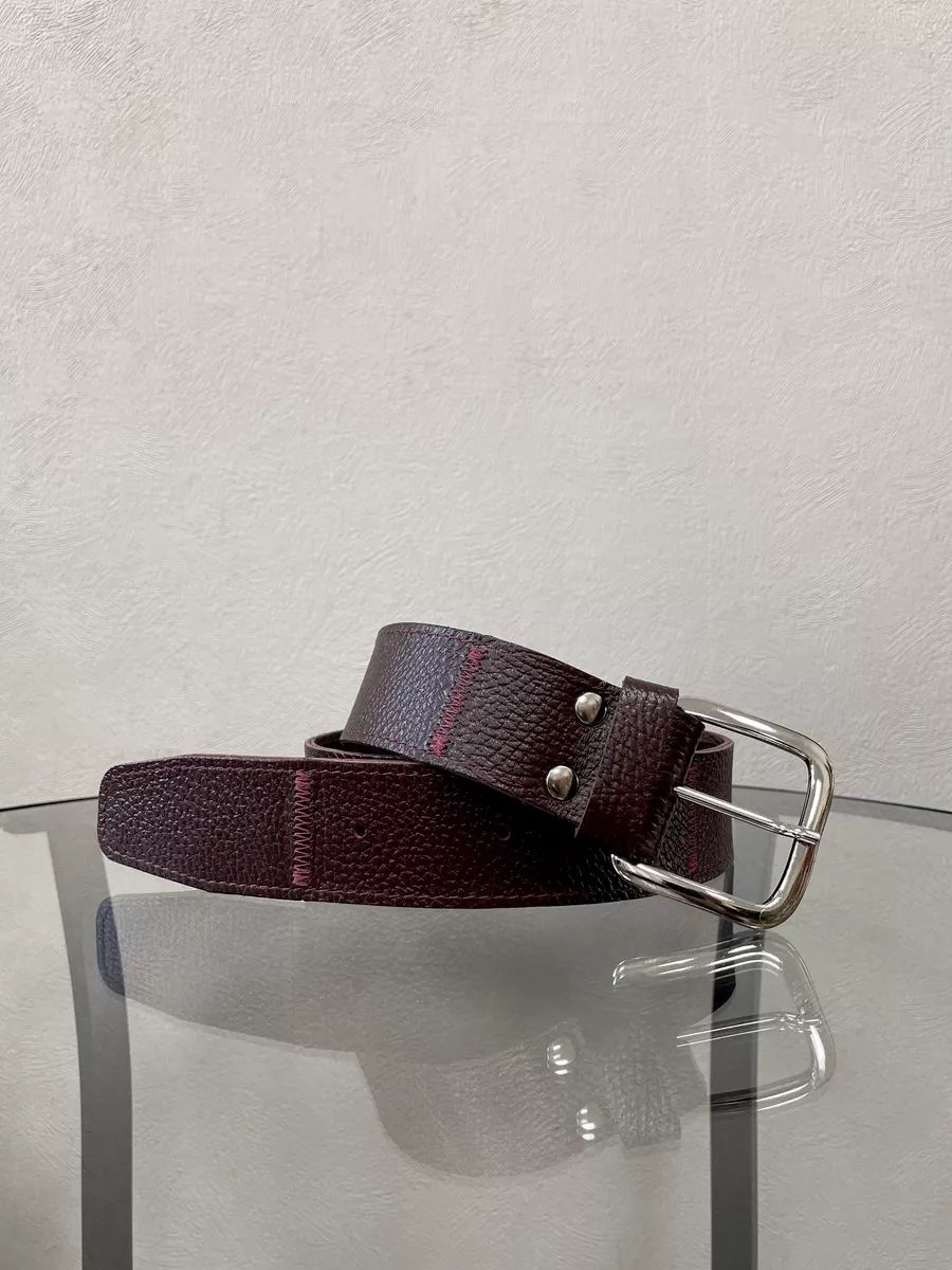 

Ремень унисекс Divalli T009 grain бургунди, 98-103 см, Бордовый, T009 grain